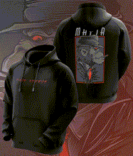 Load image into Gallery viewer, fanideaz Mens Cotton Graphic MAFIA Printed Hooded Sweatshrits for Men