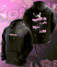 Load image into Gallery viewer, fanideaz Mens Cotton Graphic Peace Printed Hooded Sweatshrits for Men