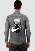 Load image into Gallery viewer, fanideaz Branded Mens Full Sleeve Cotton Anime Printed Denim Shirt for Men