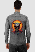 Load image into Gallery viewer, fanideaz Branded Mens Full Sleeve Cotton Anime Printed Denim Shirt for Men