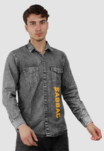 Load image into Gallery viewer, fanideaz Branded Mens Full Sleeve Cotton Anime Printed Denim Shirt for Men