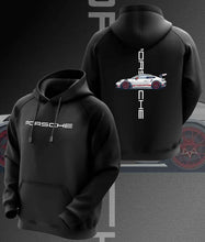 Load image into Gallery viewer, fanideaz Mens Cotton Graphic Porsche Printed Hooded Sweatshrits for Men