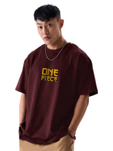 Load image into Gallery viewer, fanideaz Mens Half Sleeve Oversized Onepiece Printed Cotton Tshirt