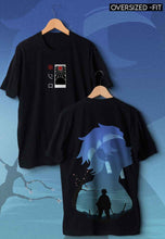 Load image into Gallery viewer, fanideaz Mens Half Sleeve Oversized Anime Tanjiro Printed Cotton Tshirt