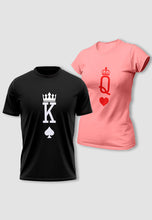 Load image into Gallery viewer, fanideaz Branded Cotton Matching Printed Couples Combo T-Shirt