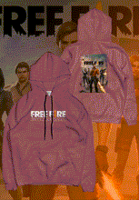Load image into Gallery viewer, fanideaz Mens Cotton Graphic Free Fire Printed Hooded Sweatshrits for Men