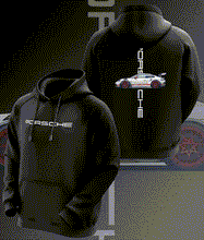 Load image into Gallery viewer, fanideaz Mens Cotton Graphic Porsche Printed Hooded Sweatshrits for Men