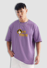 Load image into Gallery viewer, fanideaz Mens Half Sleeve Oversized Onepiece Printed Cotton Tshirt