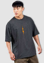 Load image into Gallery viewer, fanideaz Mens Half Sleeve Oversized Onepiece Printed Cotton Tshirt