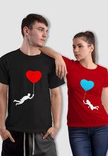 Load image into Gallery viewer, fanideaz Branded Cotton Matching Printed Couples Combo T-Shirt