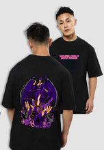 Load image into Gallery viewer, fanideaz Mens Half Sleeve Oversized Anime Printed Cotton Tshirt