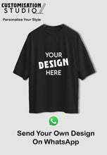 Load image into Gallery viewer, Custom Oversized Printed T-Shirt
