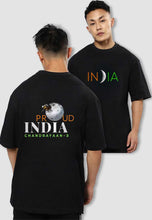 Load image into Gallery viewer, fanideaz Mens Half Sleeve Oversized ISRO Printed Cotton Tshirt