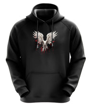Load image into Gallery viewer, fanideaz Mens Cotton Graphic WIngs Printed Hooded Sweatshrits for Men