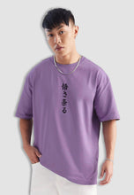 Load image into Gallery viewer, fanideaz Mens Half Sleeve Oversized Jujutsu Kaisen Printed Cotton Tshirt