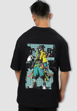 Load image into Gallery viewer, fanideaz Mens Half Sleeve Oversized Freak Printed Cotton Tshirt