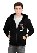 Load image into Gallery viewer, fanideaz Mens Cotton Graphic Tanjiro Kamado Printed Zip Hooded Sweatshrits for Men