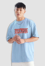 Load image into Gallery viewer, fanideaz Mens Half Sleeve Oversized Onepiece Printed Cotton Tshirt
