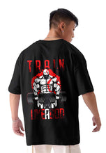 Load image into Gallery viewer, fanideaz Mens Half Sleeve Oversized GYM EDITION