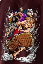 Load image into Gallery viewer, fanideaz Mens Half Sleeve Oversized OnePiece Printed Cotton Tshirt