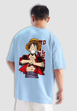 Load image into Gallery viewer, fanideaz Mens Half Sleeve Oversized Onepiece Printed Cotton Tshirt