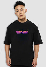 Load image into Gallery viewer, fanideaz Mens Half Sleeve Oversized Anime Printed Cotton Tshirt