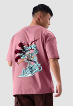 Load image into Gallery viewer, fanideaz Mens Half Sleeve Oversized Onepiece Printed Cotton Tshirt