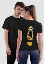 Load image into Gallery viewer, fanideaz Branded Cotton Matching Printed Couples Combo T-Shirt