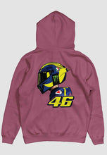 Load image into Gallery viewer, fanideaz Mens Cotton Graphic VR 46 Printed Hooded Sweatshrits for Men