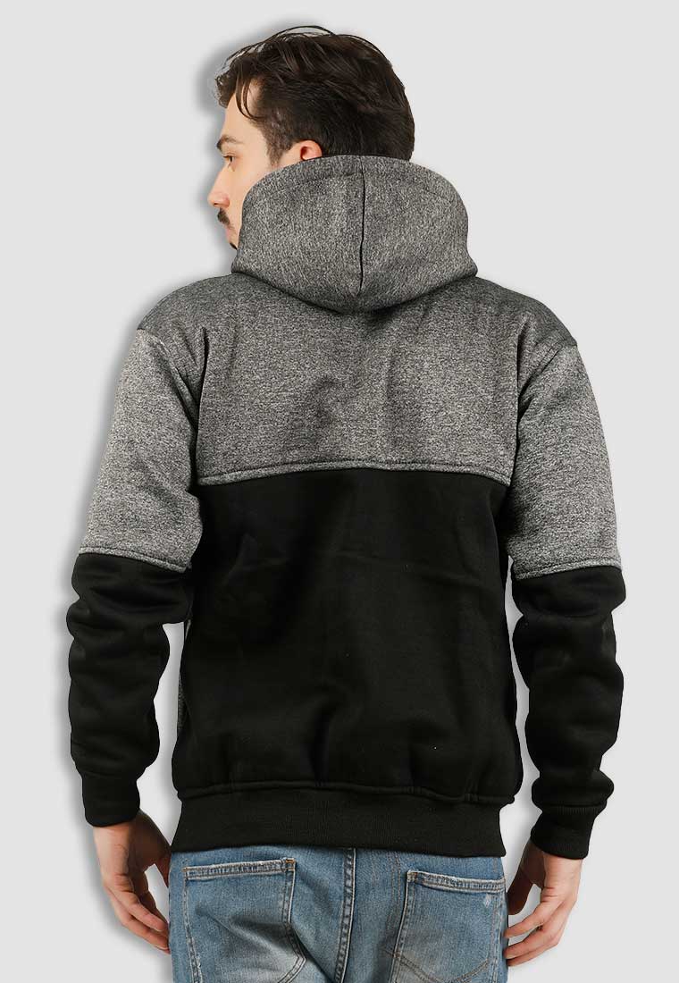 Fanideaz men's cotton shop hooded sweatshirt with zip