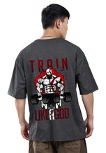Load image into Gallery viewer, fanideaz Mens Half Sleeve Oversized GYM EDITION