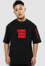 Load image into Gallery viewer, fanideaz Mens Half Sleeve Oversized Anime Printed Cotton Tshirt