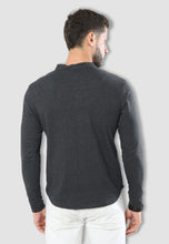 Load image into Gallery viewer, fanideaz Surfer Printed Men's Cotton Full Sleeve T-Shirt with Distorted Neck