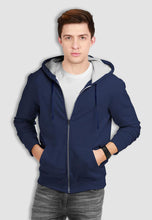 Load image into Gallery viewer, fanideaz Men's Cotton Hooded Sweatshirt with Zip