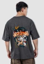Load image into Gallery viewer, fanideaz Mens Half Sleeve Oversized Onepiece Printed Cotton Tshirt