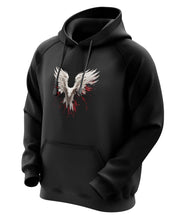 Load image into Gallery viewer, fanideaz Mens Cotton Graphic WIngs Printed Hooded Sweatshrits for Men
