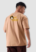 Load image into Gallery viewer, fanideaz Mens Half Sleeve Oversized Onepiece Printed Cotton Tshirt