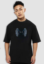 Load image into Gallery viewer, fanideaz Mens Half Sleeve Oversized Anime Printed Cotton Tshirt