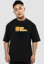 Load image into Gallery viewer, fanideaz Mens Half Sleeve Oversized Anime Zenitsu Printed Cotton Tshirt