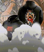 Load image into Gallery viewer, fanideaz Mens Cotton Graphic ONEPIECE Printed Hooded Sweatshrits for Men