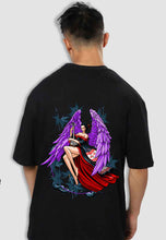 Load image into Gallery viewer, fanideaz Mens Half Sleeve Oversized Anime Printed Cotton Tshirt