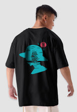 Load image into Gallery viewer, fanideaz Mens Half Sleeve Oversized Onepiece Printed Cotton Tshirt