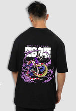 Load image into Gallery viewer, fanideaz Mens Half Sleeve Oversized Anime Printed Cotton Tshirt