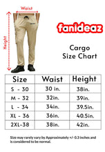 Load image into Gallery viewer, fanideaz Branded Mens Cargo Joggers Trackpant for Mens