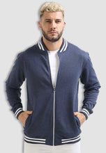 Load image into Gallery viewer, fanideaz Men’s Full Sleeve Cotton Stylish Bomber Jacket With Side Pockets