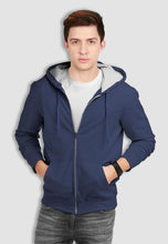 Load image into Gallery viewer, fanideaz Men's Cotton Hooded Sweatshirt with Zip