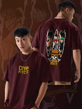 Load image into Gallery viewer, fanideaz Mens Half Sleeve Oversized Onepiece Printed Cotton Tshirt
