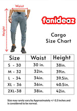 Load image into Gallery viewer, fanideaz Branded Mens Cargo Joggers Trackpant for Mens