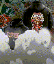 Load image into Gallery viewer, fanideaz Mens Cotton Graphic ONEPIECE Printed Hooded Sweatshrits for Men