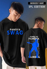 Load image into Gallery viewer, Hardik Pandya IPL Limited Edition Oversized Tee – Unisex | Cotton | Fanideaz Exclusive 🔥🏏💪